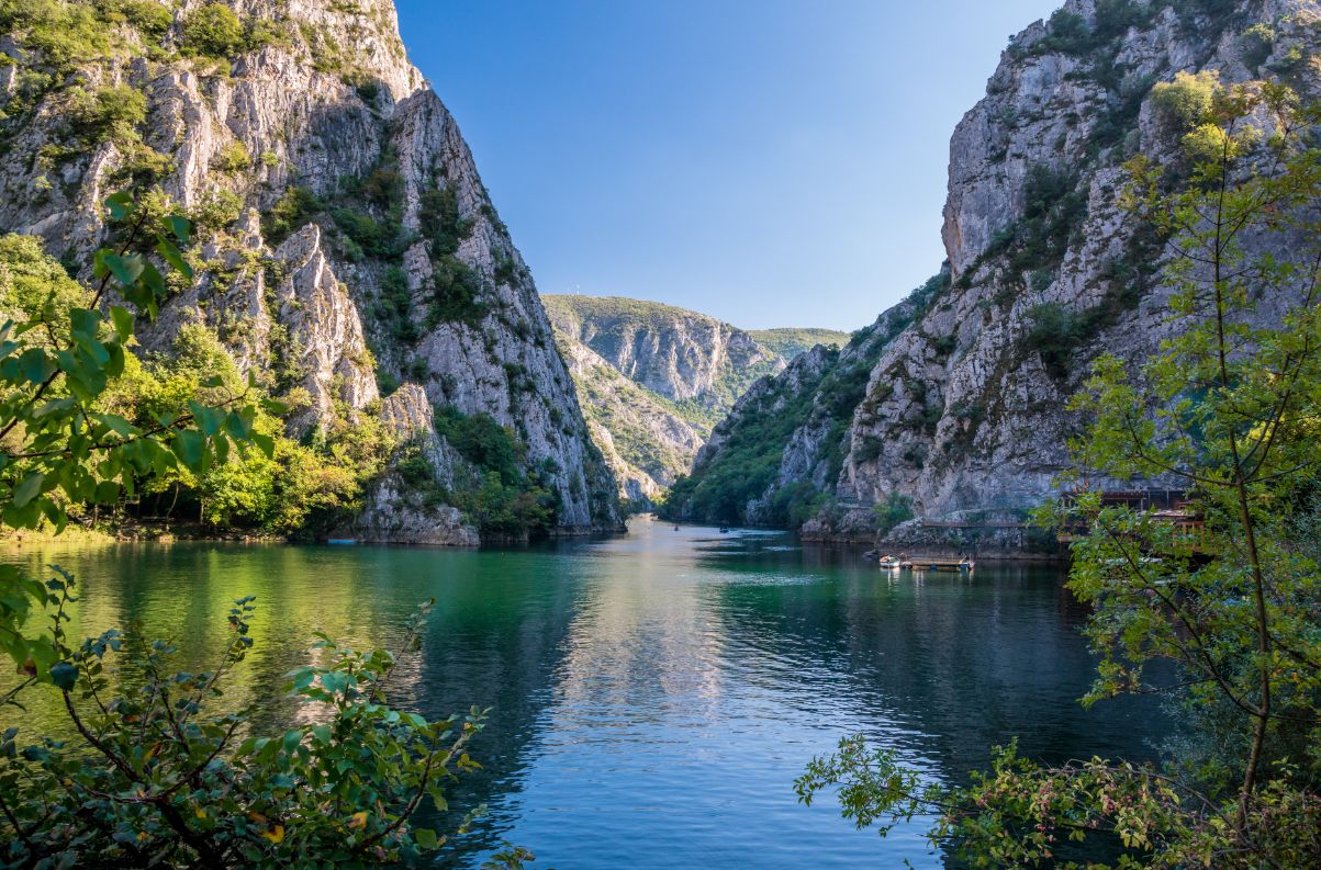 Matka canyon,near Skopje,Balkan