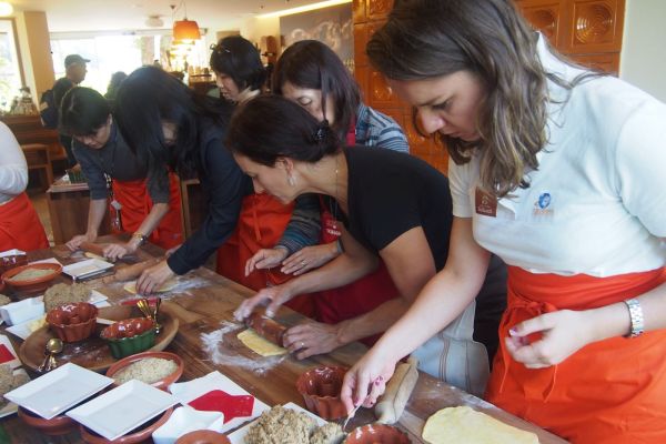 Preparing local dish - Croatia food tour