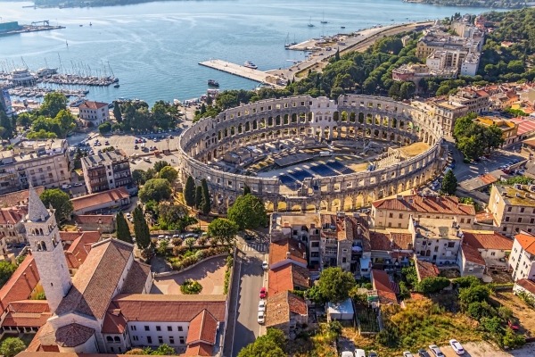 Coloseum in Pula, Croatia tour