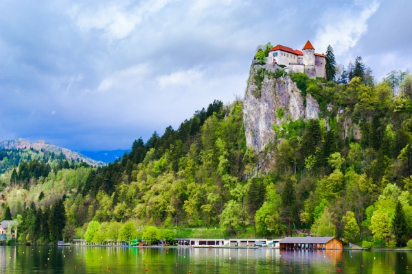 Bled Lake and castle Slovenia tour